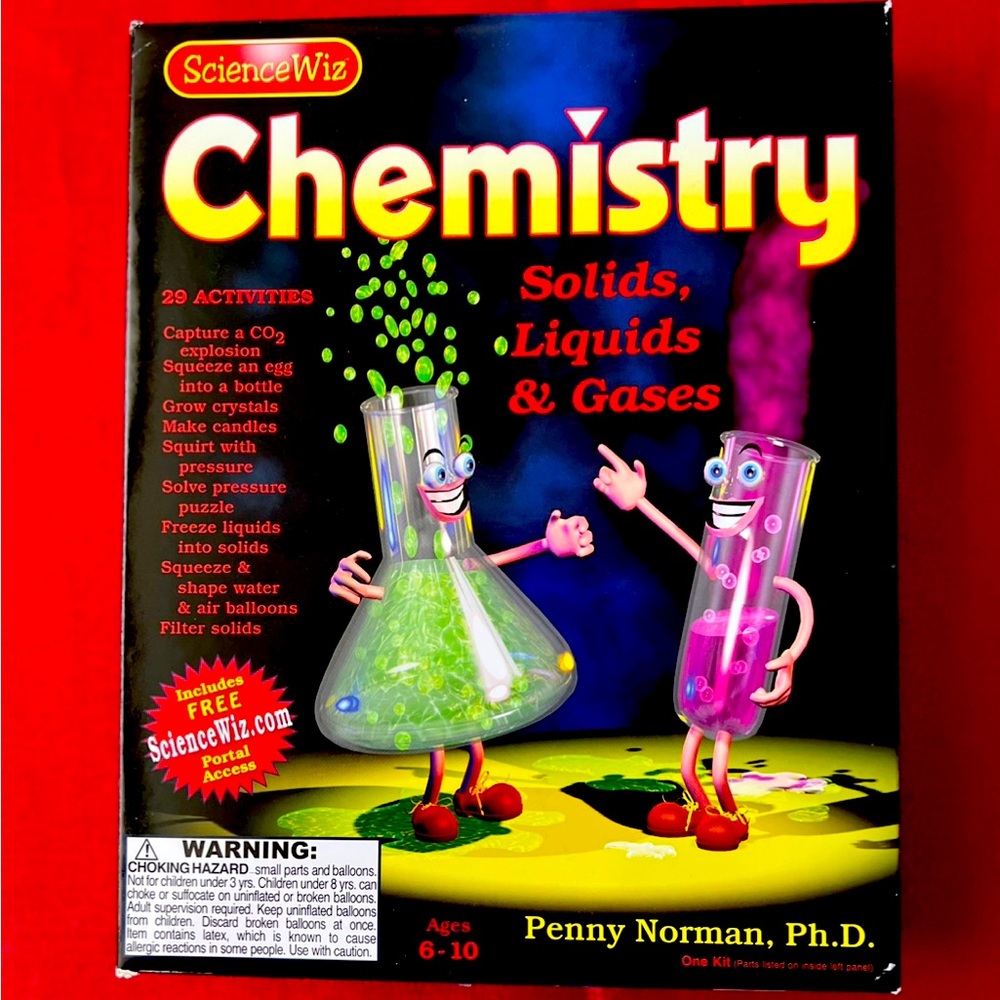 🔬🧪🥼Science Wiz Chemistry Activity Set for Ages 6-10 “new”🔬🧪🥼